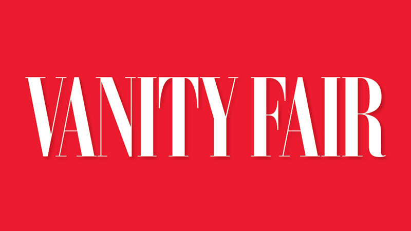 vanity fair logo detail